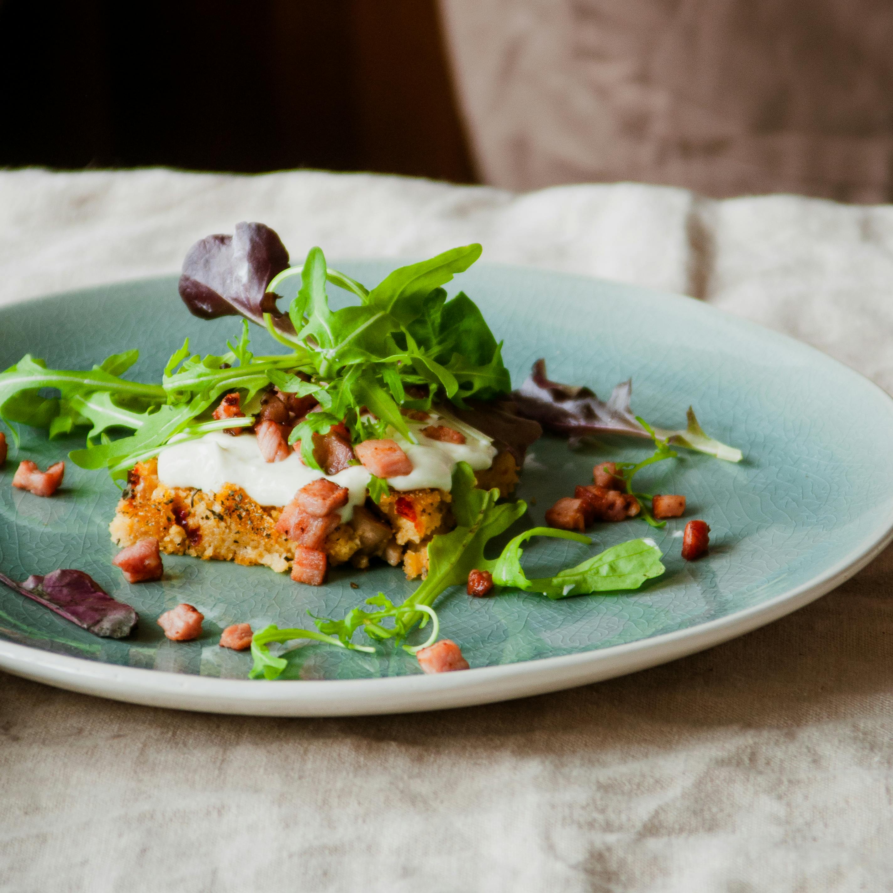 plate of salad